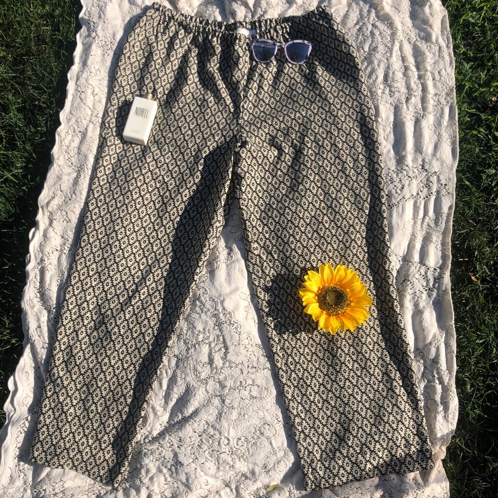 Appleseed’s Geometric DiamondPrinted Palazzo Pants